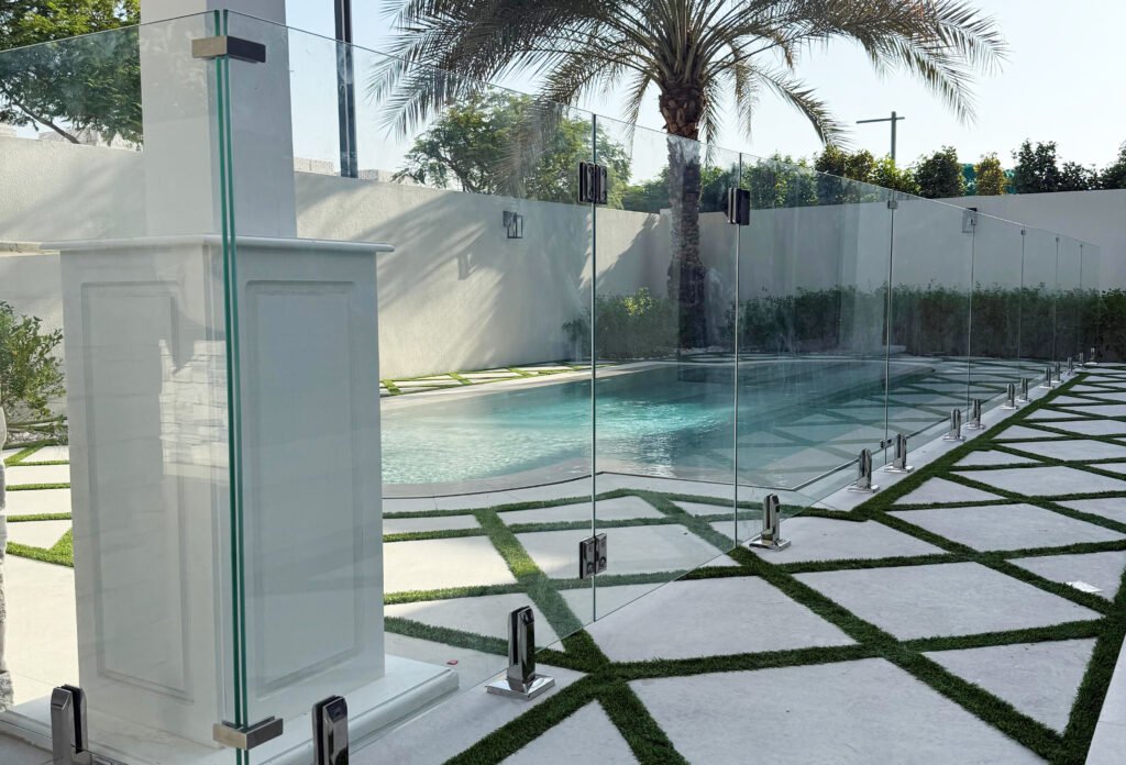swimming pool railing glass swimming pool railing glass