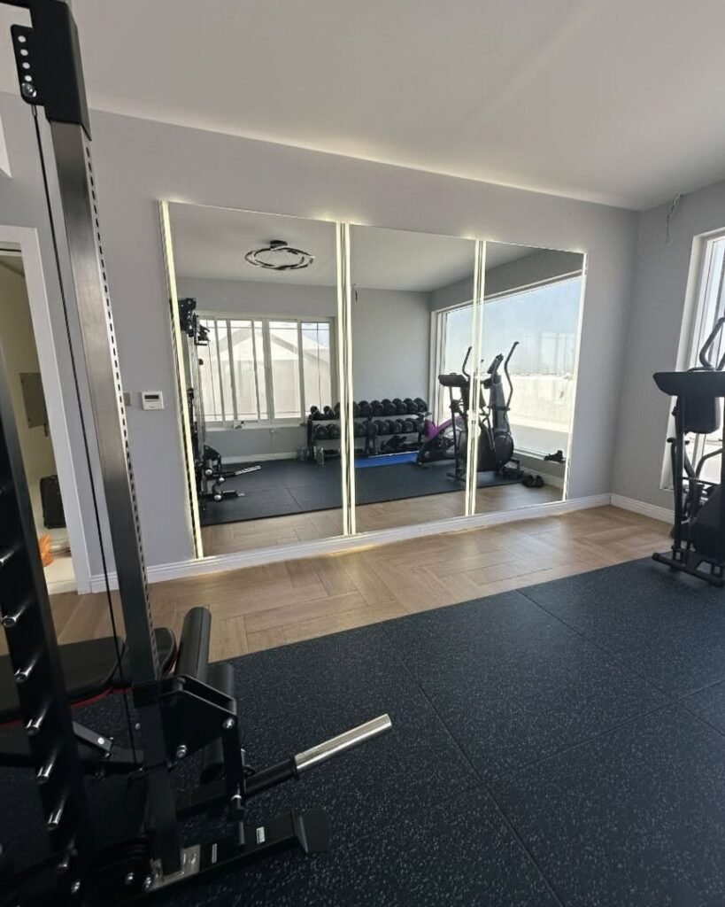 led gym mirror led gym mirror