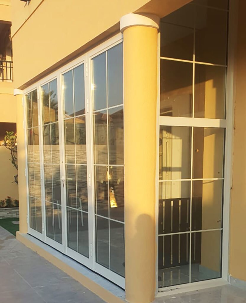 aluminium glass window