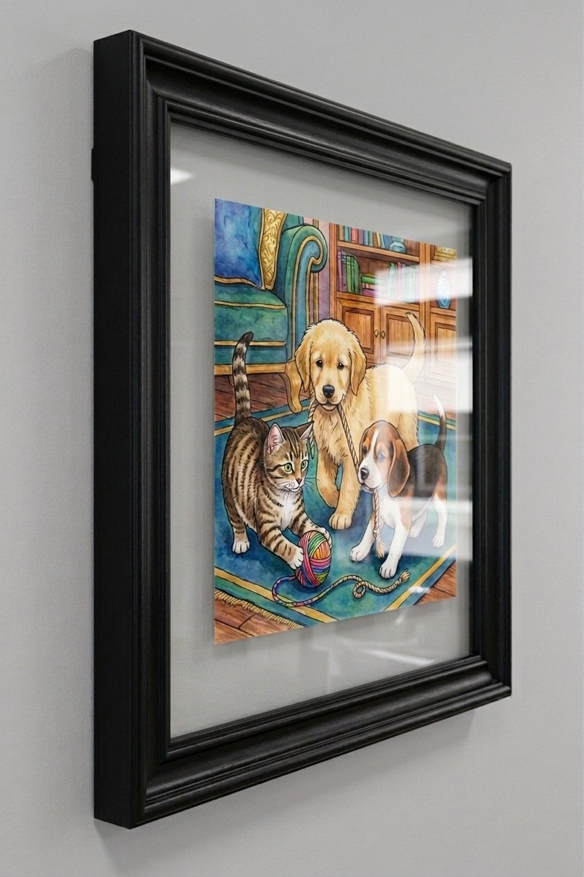 Double Glass Frame 9632