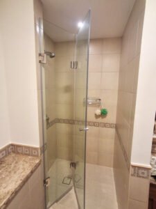 folding shower glass door 2516
