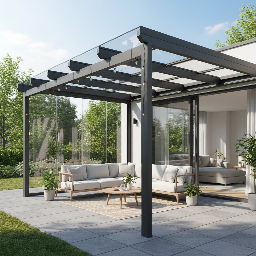 glass pergola glass pergola
