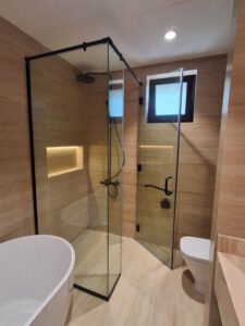 hinged glass door 3125