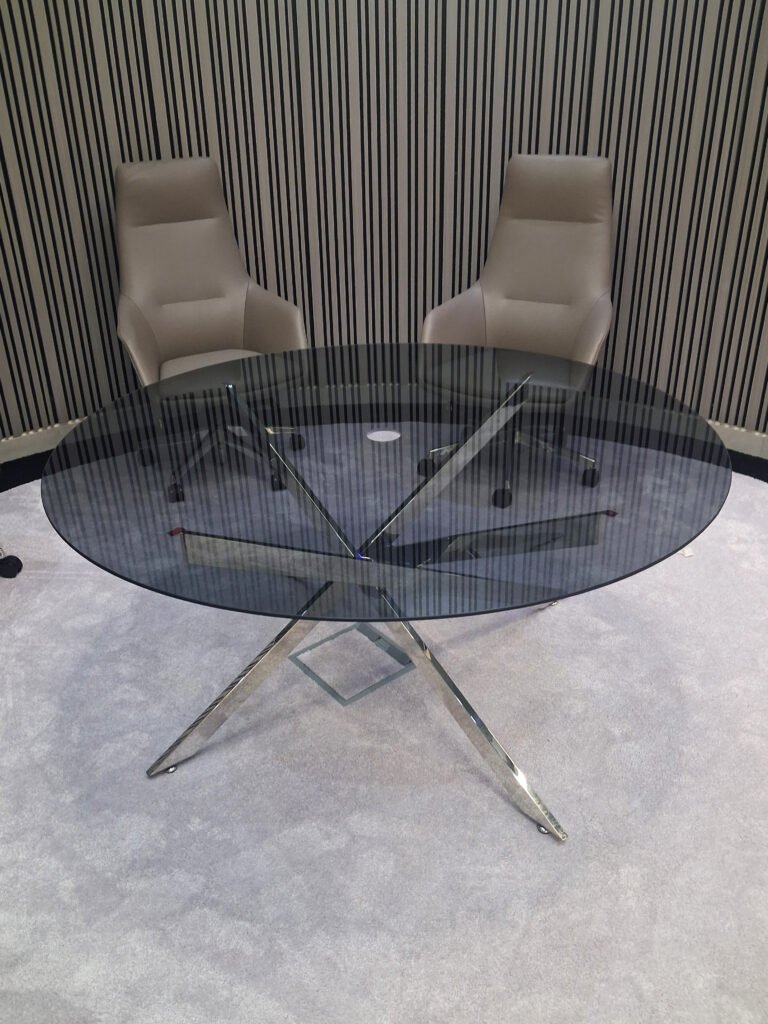 tinted round table top glass 